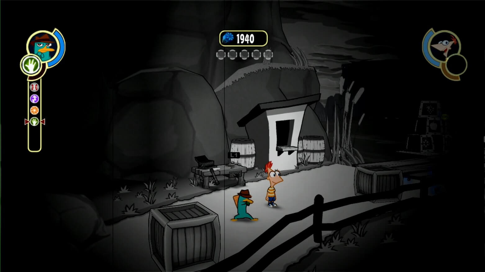 Phineas and Ferb Across the 2nd Dimension - геймплей игры на PlayStation 3
